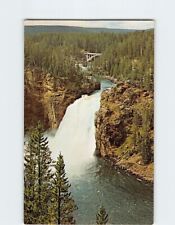 Postcard Upper Falls, Grand Canyon, Yellowstone National Park, Wyoming picture