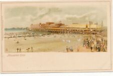 ATLANTIC CITY NJ - Young's Pier Tuck Private Mailing Card (1898-1901) picture
