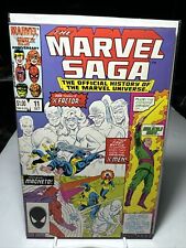 The Marvel Saga The Official History of the Marvel Universe #11 - 1986 picture