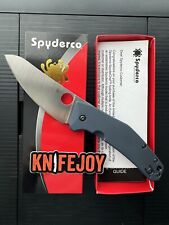 Spyderco Spydiechef Knifejoy Exclusive Blue New C211TIPBL picture