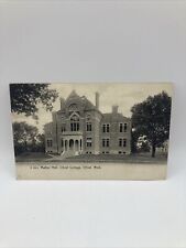 Vintage Postcard Mather Hall Olivet College Olivet Michigan picture