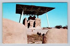 Coolidge AZ-Arizona, Casa Grande Ruins Natl Monument, Vintage Postcard picture