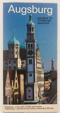 Vintage Augsburg Germany Brochure Guide from 1990's Famous Sights picture