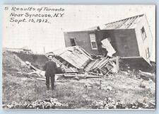 Syracuse New York NY Postcard 5 Results Of Tornado Sept. 15, 1912 Scene 1912 picture