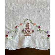Beautiful Vintage Cotton Kitchen Linens Hand Towel picture