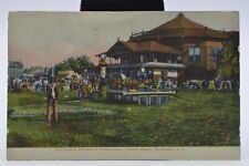 1909 - Out-of-Door Vaudeville Performance, Ontario Beach, Rochester, NY Postcard picture