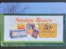 Sunshine Biscuits Vintage 1952 Billboard Sign Advertising Slide 35 mm picture