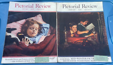 Vintage Pictorial Review Magazine - January & February 1936 picture
