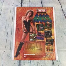1995 Pandisc Sexy Lady Legs Heels Vtg Print Ad/Poster Promo Art Magazine Page picture