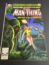 Man-Thing 5, Fantastic Bronze Age Horror Cover. Mid 1980 Marvel  picture