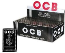 OCB Ungummed Single Wide Cigarette Rolling Papers - 24 Booklets picture