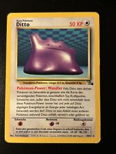 Ditto (18/62) Fossil Set - Non Holo / Pokemon Cards / German / Good picture