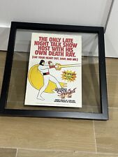 MINT Rare 1997 SPACE GHOST COAST TO COAST Ad Promo (Cartoon Network) GLASS FRAME picture