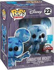 Funko Pop Art Series Disney Conductor Mickey Mouse #22 Walmart Exclusive picture
