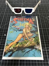 Sheena Queen of the Jungle 3-D #1 3-D Glasses INCLUDED Dave Stevens Cover 1985 picture