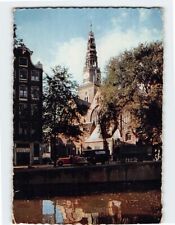 Postcard Oudezijds Voorburgwal met Oude Kerk, Amsterdam, Netherlands picture