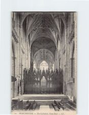 Postcard Nave East The Cathedral Winchester England picture