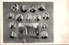 Postcard First Baptist Church Men in Parker Ford, Pennsylvania picture