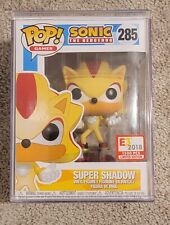 Funko POP Sonic The Hedgehog #285 Super Shadow E3 2018 Limited Edition 1500 Pcs picture