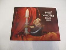 Sears vintage decrorating booklet 1964 Decorating Made Easy picture