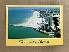 Postcard Clearwater Beach FL Florida Panoramic Aerial View Vintage PC picture
