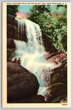 c1950s Highland Waterfalls Kelsey Trail North Carolina Vintage Postcard picture