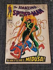 Amazing Spider-Man #62 - Spider-Man Battles Medusa RARE ICONIC COVER picture