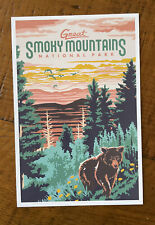 Great Smoky Mountains National Park - Explorer Series - Lantern Press Postcard picture