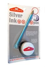 Vintage Carter's Silver Ink and Pen 1968 - Fountain Pen - Sealed - New Old Stock picture