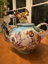 Poohs Birthday Party Disney Character Teapot Collection Limited Production picture