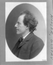 Gustav Mahler,1860-1911,late-Romantic composer,leading conductor of generation 1 picture