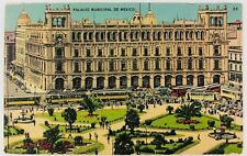 Vintage Mexico City Mexico National Palace Postcard  picture