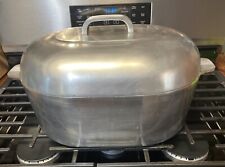 Magnalite Large Classic Roaster Dutch Oven Pan 15” With Trivet Made In China picture