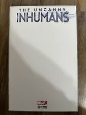 UNCANNY INHUMANS #1 (2015) NM - BLANK SKETCH VARIANT COVER {G7} picture