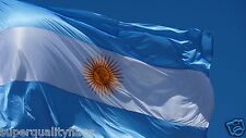 Argentina Flag 3X5ft New with brass grommets better quality usa seller picture