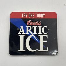 Coors ARTIC ICE Beer Button Pin Needs Batteries Light Up 2.5 Inches picture