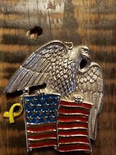 Gorham Silver American Eagle of Liberty Pendant Ornament exceptional detail picture