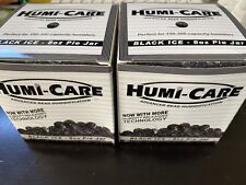 *2 Pack* Humi-Care 8oz Black Ice Pie Jar - Humicare Bead Gel *2 Pack* picture