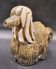 Retired Vintage Signed Afghan Dog Rinconada Artesania Collectable Figurine picture