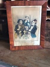 Antique Tam O’ Shanter & Souter Johnny Pub Advertisment RARE 1848-1850 Litho picture