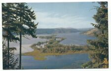 St. Joe River & Lake Chatcolet Postcard ~ Idaho picture