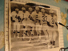 Vintage ORIGINAL Poster: 1972 CLEVELAND BROWNS Super Bowl Photo Elliott Ser. Co. picture