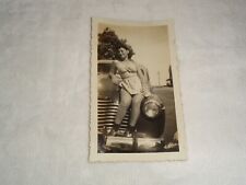 Woman Seductive Sexy Sensual Sultry Rare Vintage Original Photo picture
