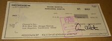 Quinn Martin signed cancelled bank check (Television Hall of Fame) Barnaby Jones picture