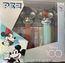 2023 100th Anniversary Disney Pez Box Set Mickey & Minnie Mouse picture