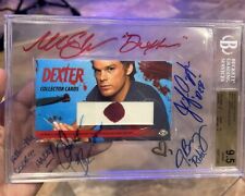2009 Dexter Blood Slide Card 36/72 Signed Authentic Movie Prop Season 1 picture