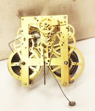 Vtg antique Sessions gingerbread mantel mechanical clock movement mechanism picture