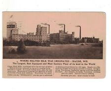 1914 Advertising Postcard Horlick's Malted Milk Racine WI picture