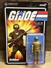 MP Military Police Brown G.I. Joe Super7 Reaction Figures NEW See Pics picture