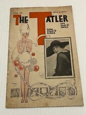 VINTAGE 1919 THE TATLER BOOKLET MAGAZINE SONG STAGE SCREEN PLAYS picture